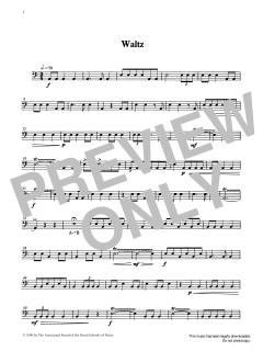 Waltz from Graded Music for Timpani, Book II (Download) 