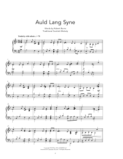 Auld Lang Syne [Peaceful version] von Robert Burns (Download) 