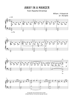 Away In A Manger von Ola Gjeilo (Download) 