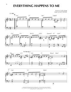 Everything Happens To Me von Tom Adair (Download) 