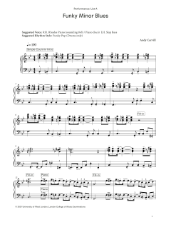 Funky Minor Blues (Download) 