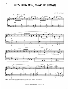 He's Your Dog, Charlie Brown von Vince Guaraldi (Download) 