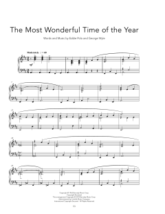 It's The Most Wonderful Time Of The Year [Peaceful version] von Andy Williams (Download) 