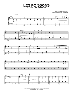 Les Poissons von Alan Menken (Download) 