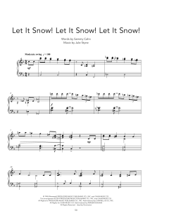Let It Snow! Let It Snow! Let It Snow! [Peaceful version] von Sammy Cahn (Download) 