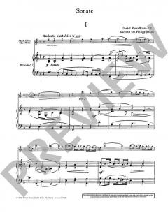 Sonate F-Dur von Daniel Purcell 