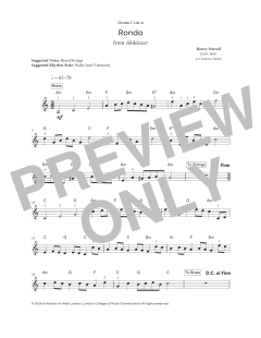 Rondo from Abdelazer von Henry Purcell (Download) 