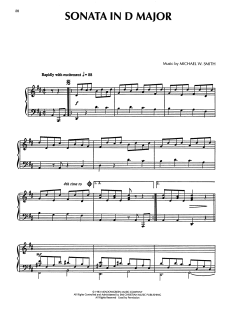 Sonata In D Major von Michael W. Smith (Download) 