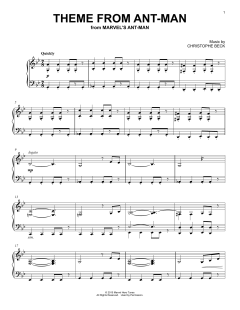 Theme From Ant-Man von Christophe Beck (Download) 