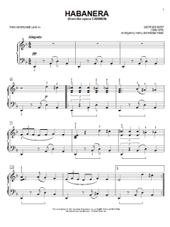 Habanera, from the opera Carmen von Georges Bizet (Download) 