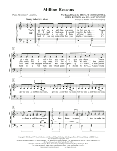 Million Reasons von Lady Gaga (Download) 