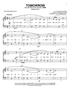 Tomorrow von Martin Charnin (Download) 