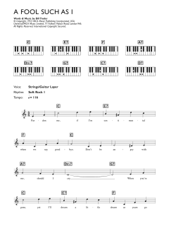 (Now And Then There's) A Fool Such As I von Elvis Presley (Download) 