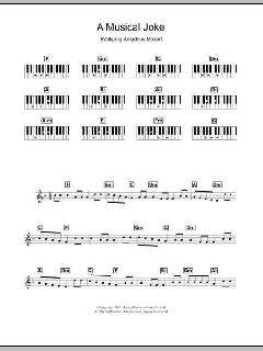 A Musical Joke von Wolfgang Amadeus Mozart (Download) 