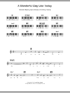 A Wonderful Day Like Today von Leslie Bricusse (Download) 