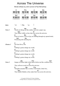 Across The Universe von The Beatles (Download) 