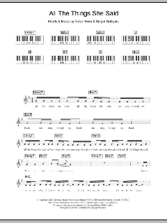 All The Things She Said von Tatu (Download) 