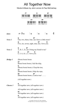 All Together Now von The Beatles (Download) 