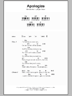 Apologize von Timbaland (Download) 