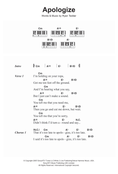 Apologize von Timbaland (Download) 