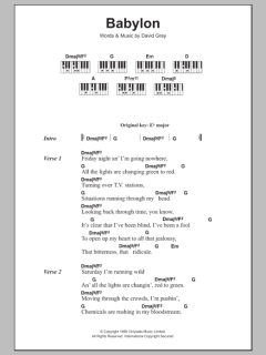 Babylon von David Gray (Download) 