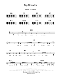 Big Spender von Shirley Bassey (Download) 