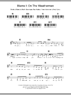 Blame It On The Weatherman von Ray Hedges (Download) 