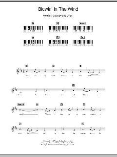 Blowin' In The Wind von Bob Dylan (Download) 