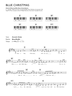 Blue Christmas von Elvis Presley (Download) 