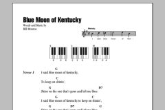 Blue Moon Of Kentucky von Bill Monroe (Download) 