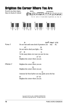 Brighten The Corner Where You Are von Charles Hutchinson Gabriel (Download) 