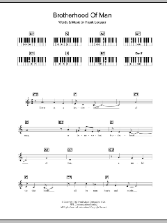 Brotherhood Of Man von Frank Loesser (Download) 