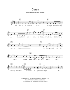 Carey von Joni Mitchell (Download) 