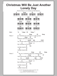 Christmas Will Be Just Another Lonely Day von Brenda Lee (Download) 