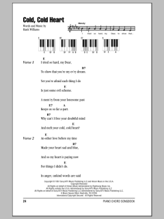 Cold, Cold Heart von Hank Williams (Download) 