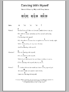 Dancing With Myself von Billy Idol (Download) 