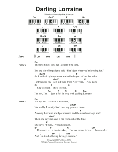 Darling Lorraine von Paul Simon (Download) 