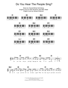 Do You Hear The People Sing? von Alain Boublil (Download) 