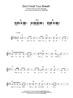 Don't Hold Your Breath von Nicole Scherzinger (Download) 