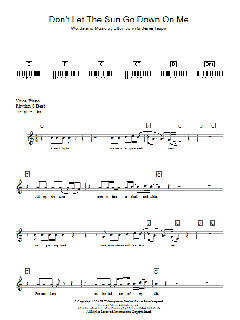 Don't Let The Sun Go Down On Me von Elton John (Download) 