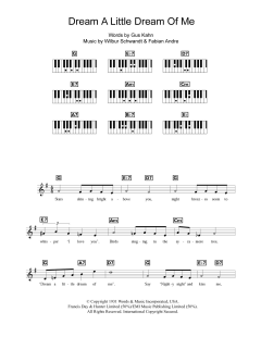 Dream A Little Dream Of Me von Gus Kahn (Download) 