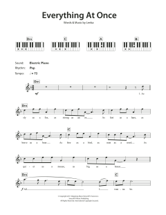 Everything At Once von Lenka (Download) 