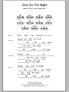 Give Me The Night von George Benson (Download) 