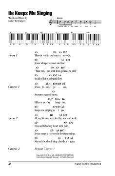 He Keeps Me Singing von Luther B. Bridgers (Download) 