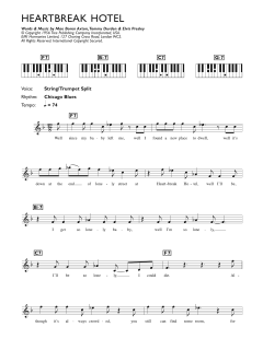 Heartbreak Hotel von Elvis Presley (Download) 