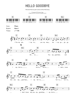 Hello Goodbye von The Beatles (Download) 