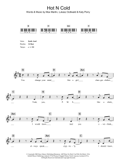 Hot N Cold von Katy Perry (Download) 