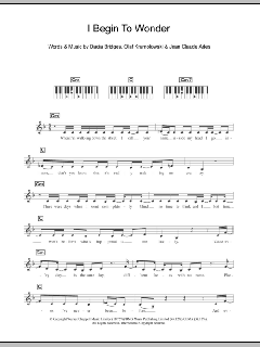 I Begin To Wonder von Dannii Minogue (Download) 