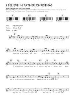 I Believe In Father Christmas von Greg Lake (Download) 