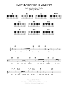I Don't Know How To Love Him von Andrew Lloyd Webber (Download) 